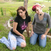 Emo Amateur Girlfriends Spreading Tight Pink Pussies