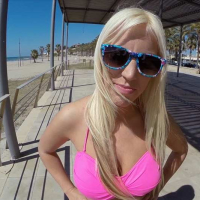 Busty big ass Blondie Fesser gets relentlessly pummeled in publi