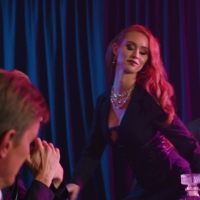Hot redhead bitch Lenina Crowne enjoy a ride on a big cock