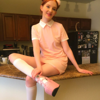 Nothing makes Cherry Fae happier than masturbating with a toy