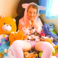 Cute chick Cherry Fae using a glass sex toy on her pussy