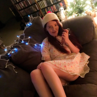 Beautiful sweetie Cherry Fae pleasing herself with a glass toy