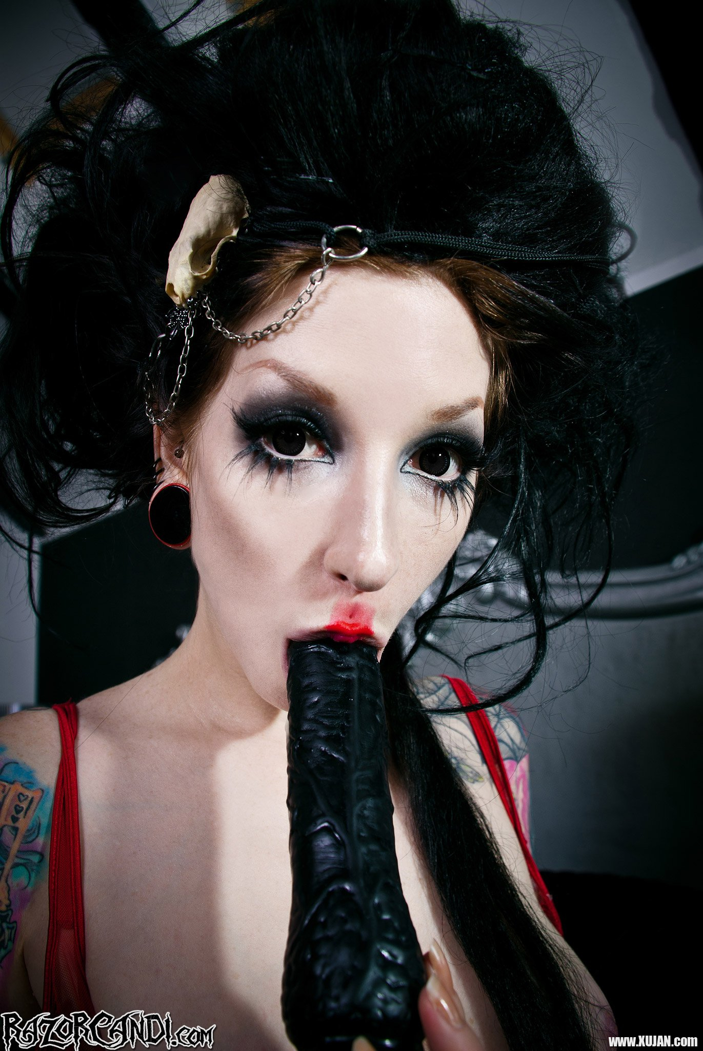 Alternative Porn with hot Goth babe Razor Candi - Photo #1351607