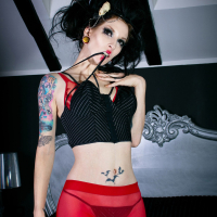 Alternative Porn with hot Goth babe Razor Candi
