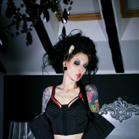 Alternative Porn with hot Goth babe Razor Candi