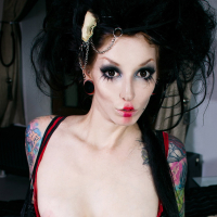 Alternative Porn with hot Goth babe Razor Candi