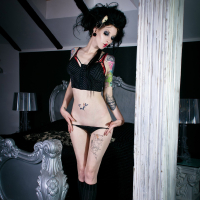 Alternative Porn with hot Goth babe Razor Candi