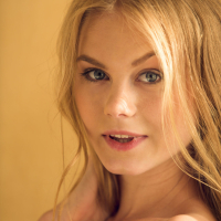Nancy A from MetArt posing naked in bedroom