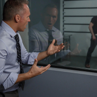 Two big tittied criminals are about to go to jail in threesome h