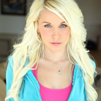 Blonde teen babe Stevie Shae uncovering her fuckable body