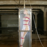 Annette Schwarz blonde babe is bound hosed down and fucked