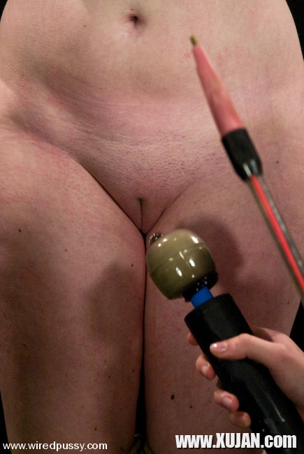 Big natural tits get tied up and shocked by Annette Schwarz - Photo #1379467
