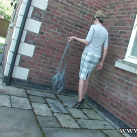 Fantastic ass of an mature chick Lady Sonia revealed outdoor