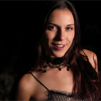 Elena Generi looks hot wearing leather garters