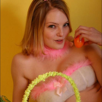 Pictures of Cute Chloe sending you some bunny love