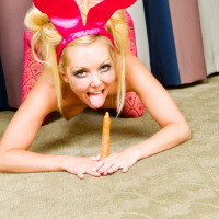 Aaliyah Love Bad Bunny the little carrot fucker