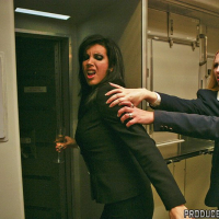 Ravishing fly attendant with big tits Shay Sights gets fucked by a pilot