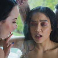 Bambi Black invites Girlfriend for Threesome Fuck
