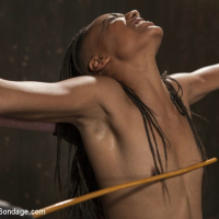 Daisy Ducati and bondage babe Nikki Darling naked and chains while their bodies