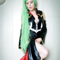 Euro fetish model Samantha Bentley in sexy Cosplay photo set