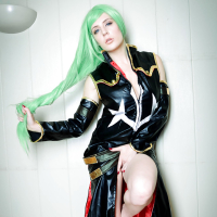 Euro fetish model Samantha Bentley in sexy Cosplay photo set