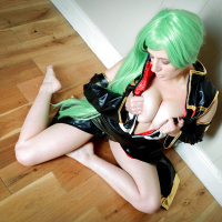 Euro fetish model Samantha Bentley in sexy Cosplay photo set