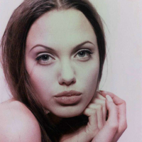 Celebrity Angelina Jolie sweet exposed big boobs