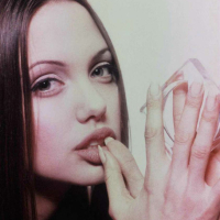 Celebrity Angelina Jolie sweet exposed big boobs
