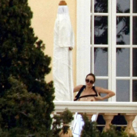 Celebrity Angelina Jolie sweet exposed big boobs