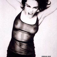Sweet celeb actress Angelina Jolie nice see thru elegant stuff
