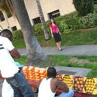 Hot MILF Syren DeMer gets gangbanged by three hung black guys