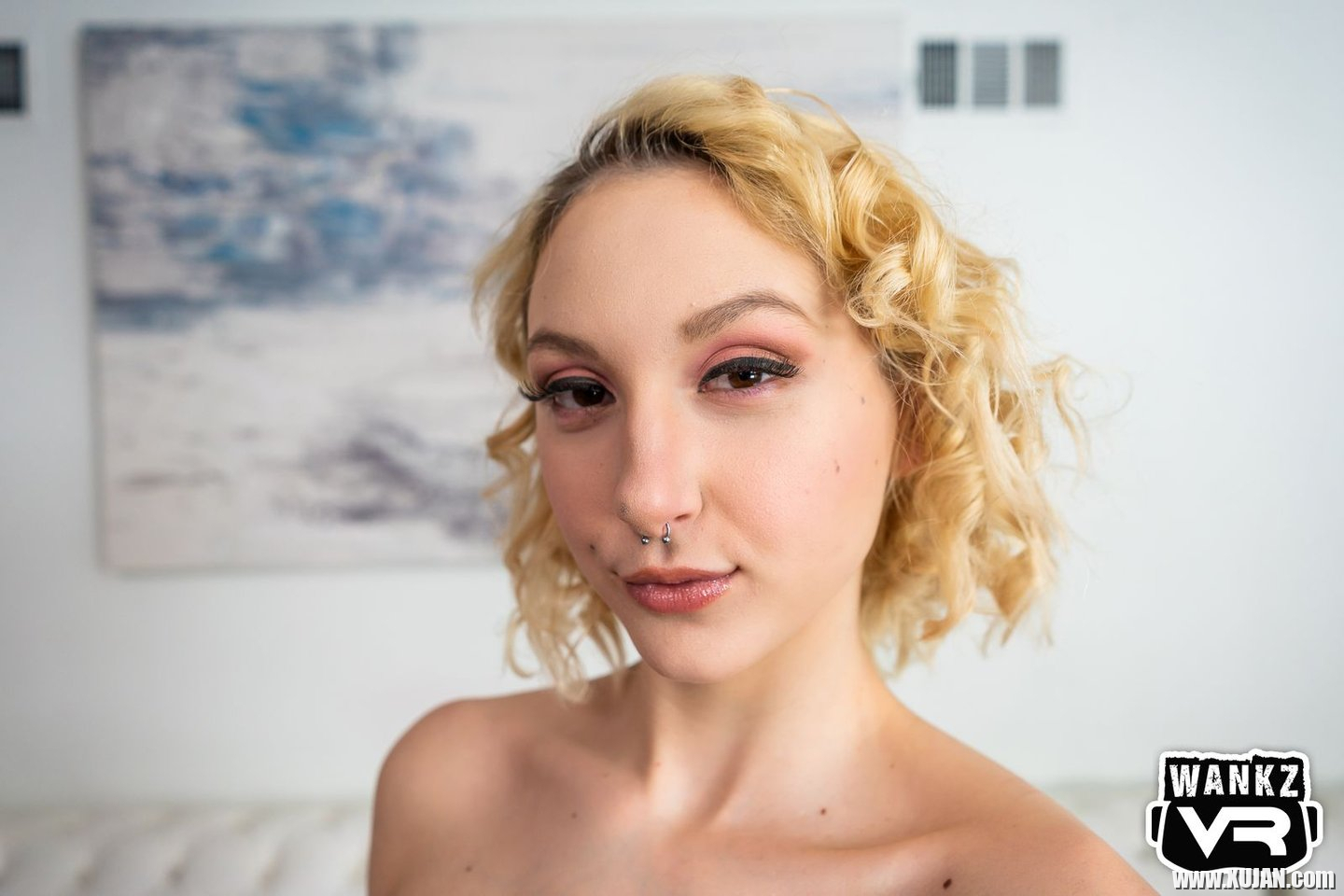 Busty blonde Skylar Vox sucks and tit fucks big dick before getting laid - Photo #1417608