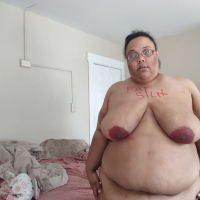 Humiliated SSBBW Slut Jessica Jones colors in huge areolas