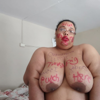 Humiliated SSBBW Jessica Jones Body writing