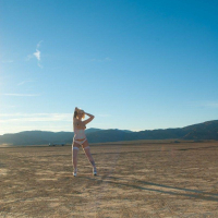 Pictures of Lynn Pops exposing herself on a beach