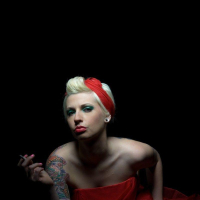 Pictures of Lynn Pops teasing in her dress