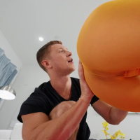 Busty though flexible babel Angel Youngs spreads wide for deep banging