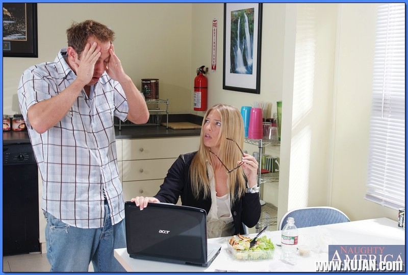 Busty MILF teacher Jordan Kingsley gets her lunch cut short for hot sex - Photo #1437558