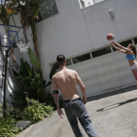 A gorgeous teen with big melons named Katie Cummings gets slammed hard
