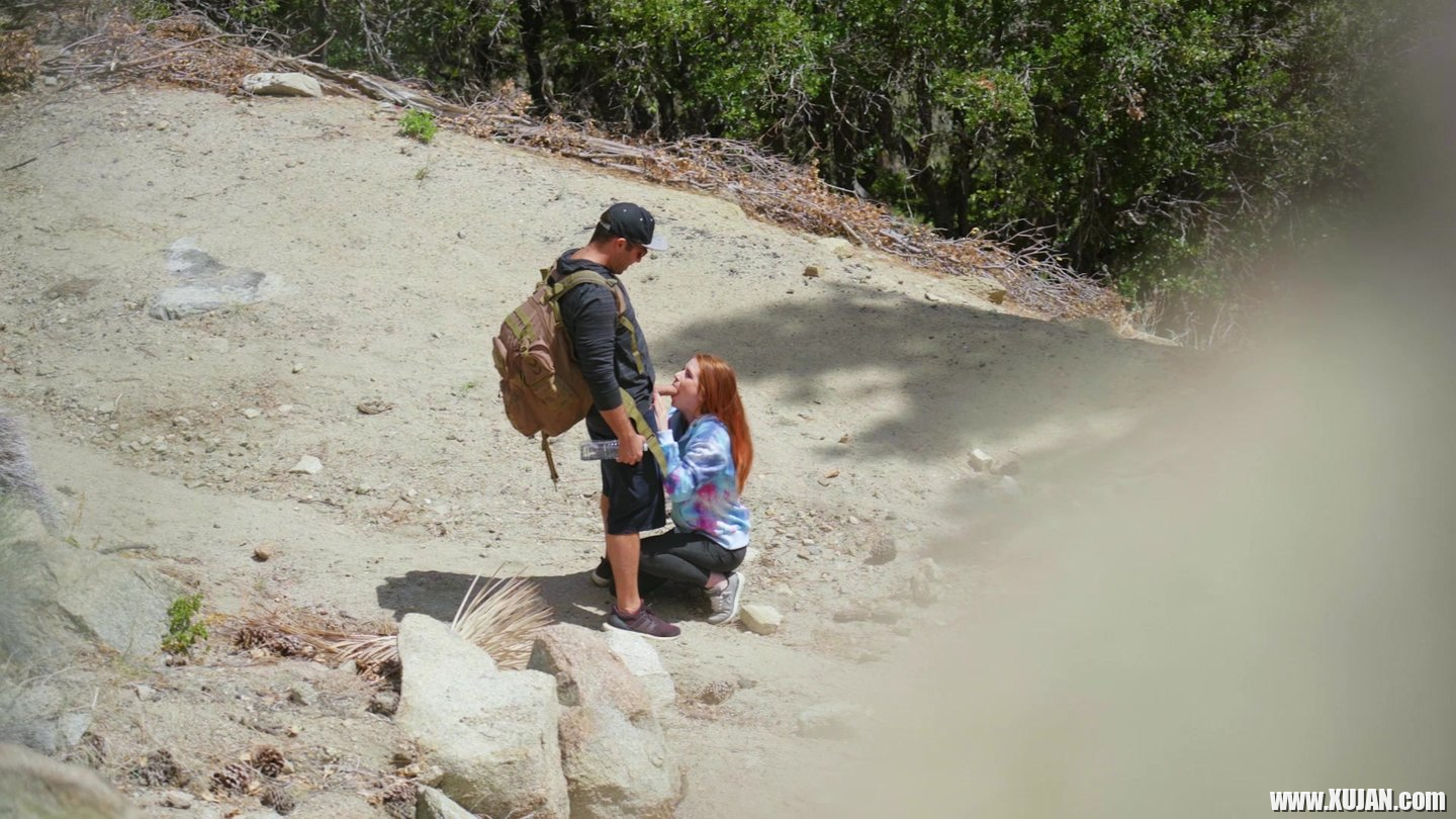 Pepper Hart sucks and fucks hard on Hiking Trip - Photo #1444934