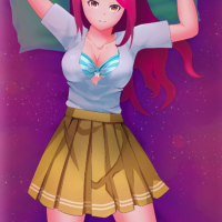 Deep Space Waifu Tomoko Aoi