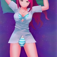 Deep Space Waifu Tomoko Aoi