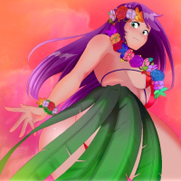 Deep Space Waifu World Hokulani Hotitoti
