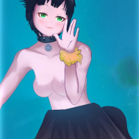 Deep Space Waifu Flat Justice Pucky