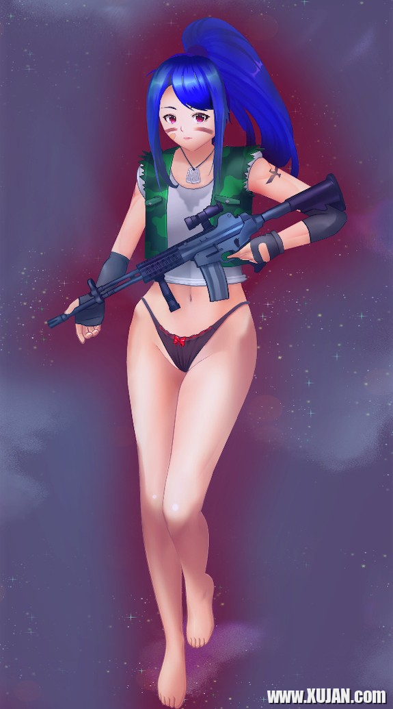 Deep Space Waifu Flat Justice Sergeant Chikara - Photo #1446579