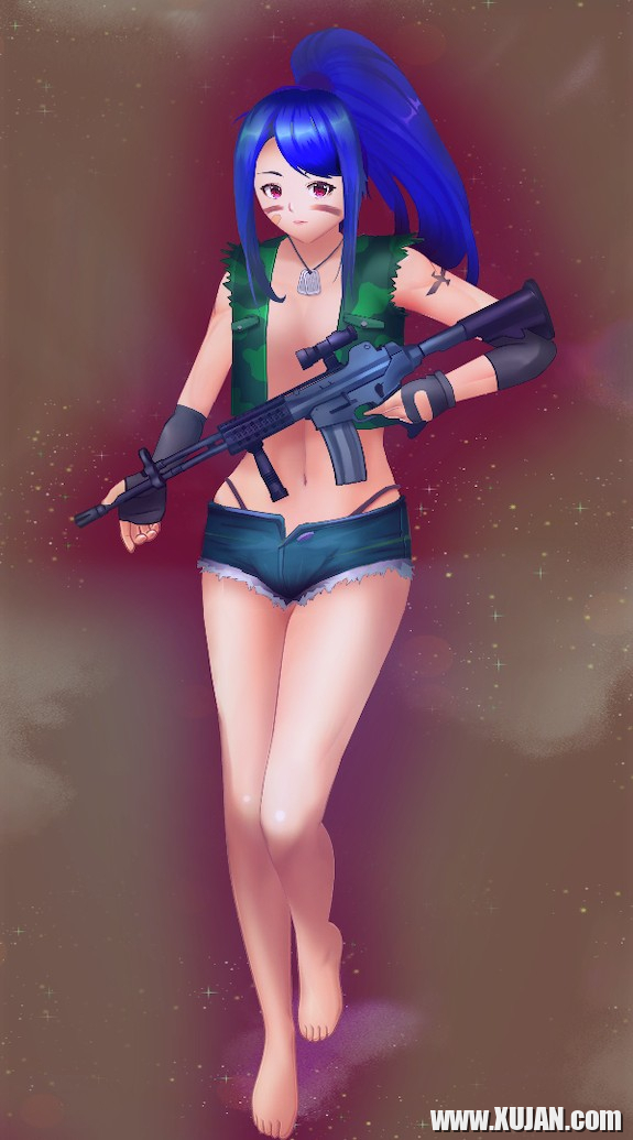 Deep Space Waifu Flat Justice Sergeant Chikara - Photo #1446580