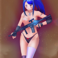 Deep Space Waifu Flat Justice Sergeant Chikara