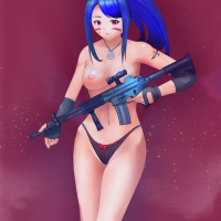Deep Space Waifu Flat Justice Sergeant Chikara