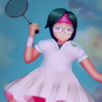Deep Space Waifu Thunder Tomoe