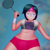 Deep Space Waifu Thunder Tomoe